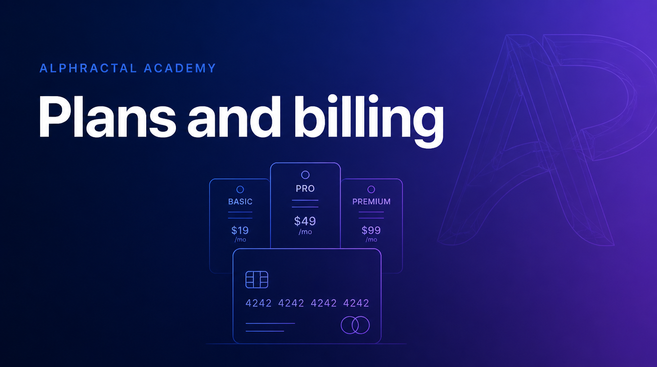 Plans & billing