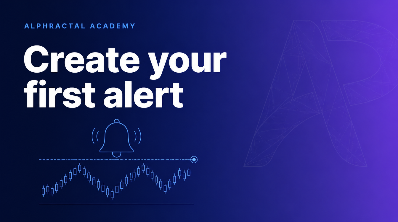 Create your first alert
