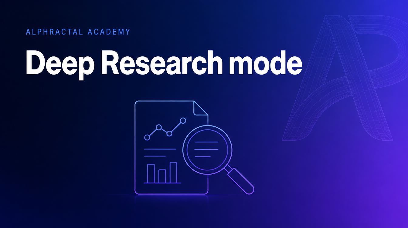 Deep Research mode