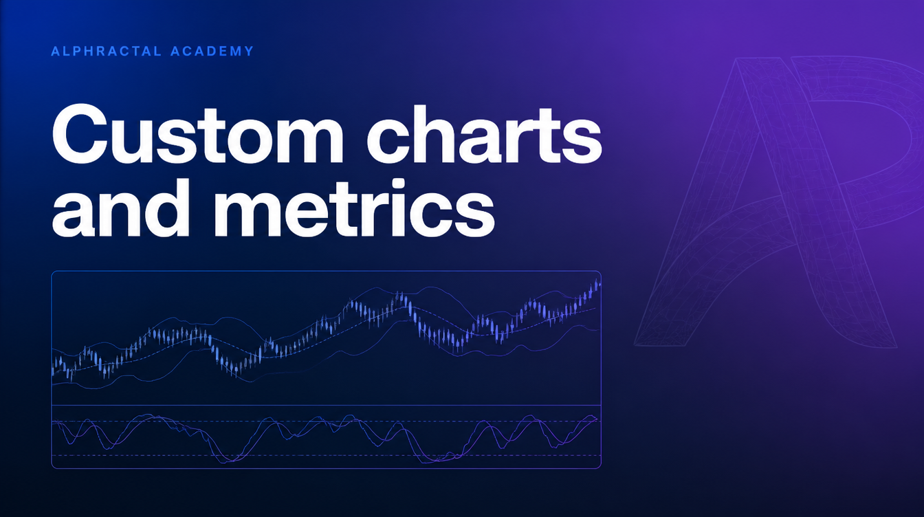 Custom charts & metric categories