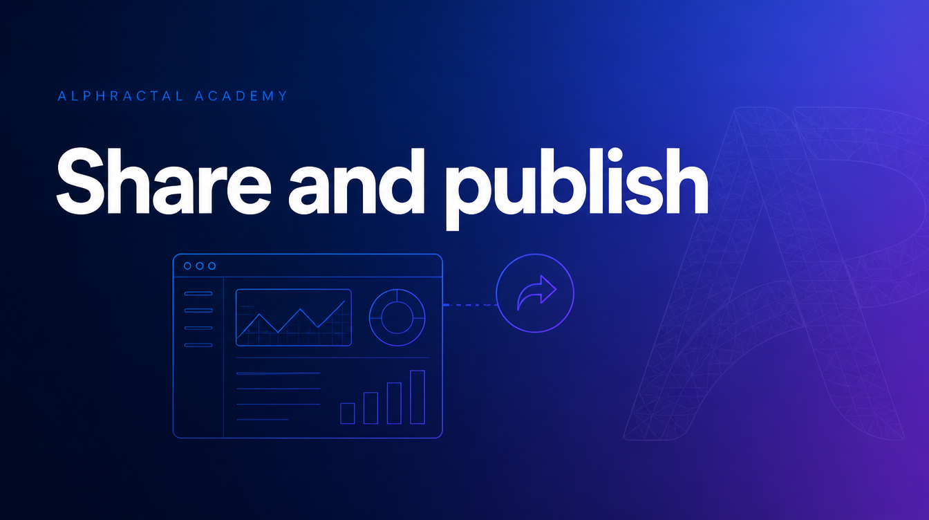 Share & publish